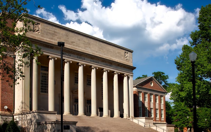 University campus building