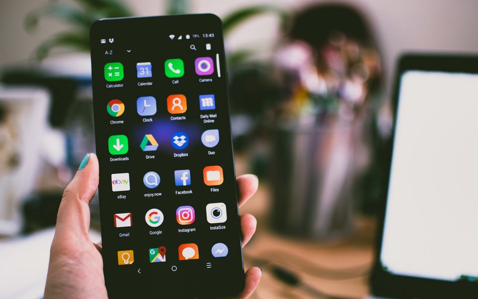 Smartphone with educational apps